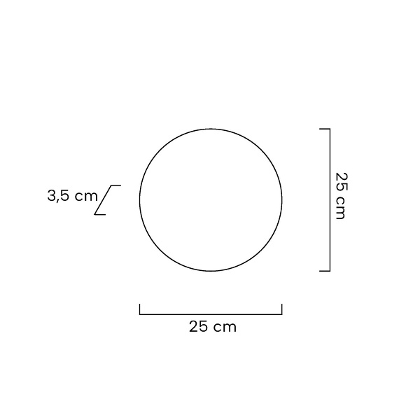 Lampa ścienna SHADOW SUN 25 złota - Moosee